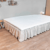 Large bed for cosleeping in modern decorated room